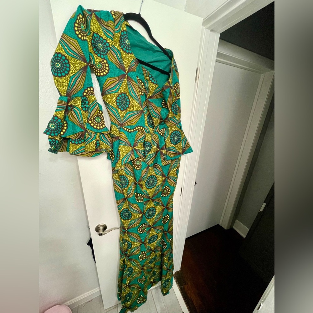 African unique Patterned Dress